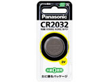 Panasonic(パナソニック) 【コイン形リチウム電池】 CR2032P　（1個入り）