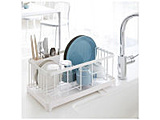 �A�N�A�@���؃��C���[�o�X�P�b�g�@(Sink Drainer Wire Basket AQUA)  �z���C�g 02898