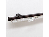 伸縮カーテンレール クロスライド 3m用(160-300cm) シングル ダークウッド