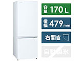 冷蔵庫 BSシリーズ セミマットホワイト GR-T17BS-W ［2ドア /右開きタイプ /170L］