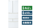 【基本設置料金セット】 冷蔵庫 VEGETA（ベジータ）FHシリーズ グランホワイト GR-U460FH-EW ［6ドア /観音開きタイプ /４６２Ｌ］