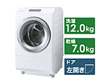 ドラム式洗濯乾燥機  グランホワイト TW-127XP2L-W ［洗濯12.0kg /乾燥7.0kg /ヒートポンプ乾燥 /左開き］