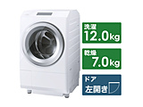 滚筒式洗涤烘干机ZABOON(zabun)豪华白TW-127XP3L-W[洗衣12.0kg/干燥7.0kg/热泵干燥/左差别][换购10000pt]
