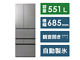 [包含标准安装费用] 冰箱asshugureju GR-W550FZ(ZH)[68.5cm/551L/6门/左右对开门型/2024年龄][换购10000pt]
