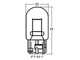 12V21W �E�F�b�W�x�[�X�d�� 10��   W7575