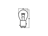12V27/8W �����ԗp�d�� 1��/10��  �A���o�[ A4967 12V27/8W