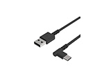USB-A �� USB-C�P�[�u�� [�[�d /�]�� /1.2m /3A /USB2.0] L�^ �u���b�N AJ-608 �mUSB-A �� USB-C�n