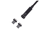 �}�O�l�b�g �[�d�P�[�u�� 1.2m Type-C �R�l�N�^�w�b�h2��  �u���b�N AJ-650 �mUSB-A �� USB-C�n