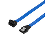 SATA3.0�P�[�u�� 100cm�m�X�g���[�g - ��L�^�n�R�l�N�^�[ ���b�`�Ȃ� 6Gbps�Ή�  �u���[ OWL-SATA3SLT100-BL