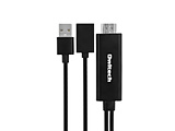 HDMI�ϊ� �f���o�̓P�[�u�� iPhone��iPad�̓���A�ʐ^�A���ނȂǂ��e���r�̑��ʂɊȒP�Ƀ~���[�����O�ł��� ���񂵂ɕ֗���HDMI�V���[�g�P�[�u���t��  �u���b�N OWL-CBHDFAS30-BK �ysof001�z