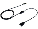 �d���X�C�b�`�P�[�u�� [USB-A �I�X�����X USB-A /�[�d /1m]  �u���b�N USB-SWITCHCABLE