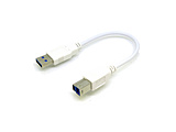 USB-A �� USB-B�P�[�u�� [0.2m /USB3.0]  �z���C�g CA2751 �y852�z