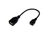 USB���p�ϊ��A�_�v�^ [USB-A ���X�|���X mini USB]  �u���b�N CA1877 �y852�z