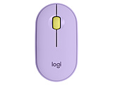 マウス Pebble M350(Chrome/Android/iPadOS/Mac/Windows11対応) ラベンダー M350LV ［光学式 /無線(ワイヤレス) /3ボタン /Bluetooth・USB］