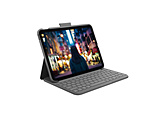 1具供10.9英寸iPad(第10代)使用的键盘型包SLIM FOLIO深灰色iK1060GRA[sof001]