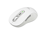 支持鼠标SIGNATURE M750L(Chrome/Android/iPadOS/Mac/Windows11的)灰白M750LOW[光学式/无线电(无线)/6按钮/Bluetooth、USB][sof001]