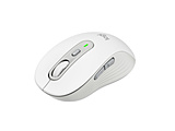 マウス SIGNATURE M750(Chrome/Android/iPadOS/Mac/Windows11対応) オフホワイト M750MOW ［光学式 /無線(ワイヤレス) /6ボタン /USB］ 【sof001】