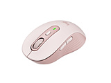 マウス SIGNATURE M750(Chrome/Android/iPadOS/Mac/Windows11対応) ローズ M750MRO ［光学式 /無線(ワイヤレス) /6ボタン /Bluetooth・USB］