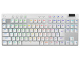 ゲーミングキーボード PRO X TKL(Tactile 茶軸) ホワイト G-PKB-003WL-TCWH ［ワイヤレス /Bluetooth・USB］ 【sof001】