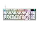 �Q�[�~���O�L�[�{�[�h G316 X 98(���j�A) �z���C�g G316X-98-LNWH �m�L�� /���{��z�� /���J�j�J���n