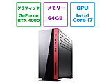 GT-MP137KFR49Z790 ゲーミングデスクトップパソコン G-Tune(GeForce RTX 4090)  ［モニター無し /intel Core i7 /メモリ：64GB /SSD：1TB］