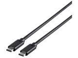 2.0m�mUSB-C �� USB-C�n3.1 Gen1�P�[�u�� �]���@�u���b�N�@BSUCC31120BK