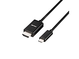 USB-C �� HDMI �P�[�u�� [�f�� /2.0m /4K]  �u���b�N BSCHD20BK �mUSB-C �� HDMI /4K�n �ysof001�z