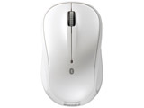 BSMBB108WH　ワイヤレスBlueLEDマウス［Bluetooth・Mac／Win］静音（3ボタン・ホワイト）