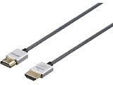 BSHDPS220SV HDMI�P�[�u�� Premium �V���o�[ [2m /HDMI��HDMI /�X�����^�C�v /�C�[�T�l�b�g�Ή�]