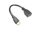 HDMIϊA_v^ [miniHDMI IXX HDMI]   HDX-MINI2 m0.1m /HDMIminiHDMIn y864z
