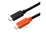 USB Type-C - Type-C ケーブル USB PD 対応 ／ e Marker 内蔵　3.0m UPD-230/BK ブラック