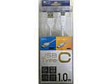 USB-A �� USB-C�P�[�u�� [�[�d /�]�� /1.0m] �z���C�g UB-CA201/WH �y�r�b�N�J�����O���[�v�I���W�i���z