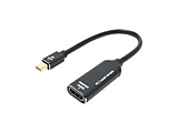 �f���ϊ��A�_�v�^ [miniDisplayPort �I�X�����X HDMI] 4K�Ή�  DPM-4KA1/BK �mHDMI��miniDisplayPort /0.15m�n