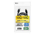 USB-C �� USB-C�P�[�u�� [�[�d /�]�� /2.0m /PD60W /USB2.0]   USB-BC202 �mUSB-C �� USB-C�n �y864�z