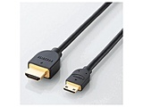 DH-HD14EM10BK(C[TlbgΉ/HIGH SPEED HDMI-MiniP[u/1.0m)