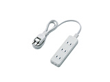 ほこり防止シャッタータップ 4個口 1m T-TST02-22410WH