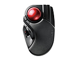 ワイヤレストラックボールマウス［2.4GHz USB・Mac／Win］（8ボタン・ブラック） M-HT1DRBK