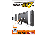 TV用耐震ベルト/~75V用/強力粘着シールタイプ/2本入 TS-002N2