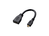 ^ubg^X}[gtHΉmHDMI Micron@HDMIϊA_v^ 10cmEubN iHDMI Micro Type D IX  HDMI Type A Xj@TB-HDAD2BK