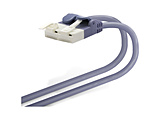 ���炩LAN�P�[�u�� CAT6 �ܐ܂�h�~ 0.15m �u���[ LDGPYTBU015