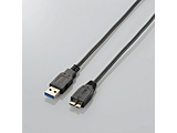 USB3-AMBX20BK@ɍUSB3.0P[u [USB3.0(Standard-A) - USB3.0(Standard-microB)] (2.0m/ubN) [EU RoHSwߏ]