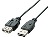 U2C-DE15BK�@USB2.0�P�[�u�� �yA�z�́yA�z�i1.5m/���ʑ}���^�C�v/�u���b�N�j