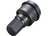 インパクト用ヘキサゴンソケット　17mm　6AH17