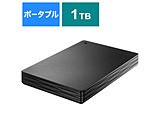 HDPH-UT1KR 外付けHDD ブラック [ポータブル型 /1TB]