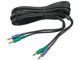 YCBL-DC3M 会議用スピーカー　YVC-R330A、YVC-R330、YVC-300用連結ケーブル［φ3.5ミニプラグ］ 【864】