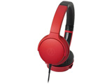 Sound Reality(红)ATH-AR3 RD[本体不到200g]密闭型头戴式耳机[864]