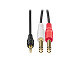 3m ��3.5mm�X�e���I�~�j-��6.3mm���m�����W��×2   AT-MI62/3.0 �m3.0m�n