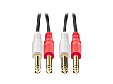 1.5m ��6.3mm���m�����W��×2-��6.3mm���m�����W��×2   AT-MI74/1.5 �m1.5m�n