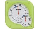 温湿度計 「シュクレミディ」 TM-5603（クリアグリーン）