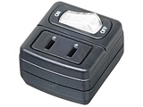 省エネタップ （1個口）　Y02F110BK ブラック